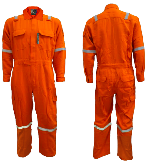EVO - Treated FR Coverall G720, Ripstop Flame Retardant Cotton Fabric, 245 GSM