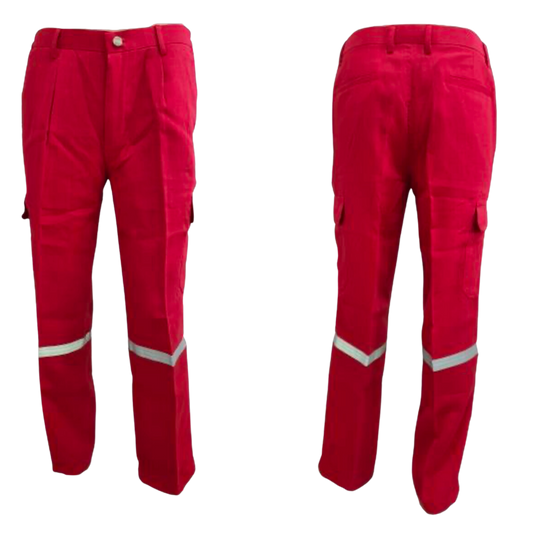 EVO - Treated FR Pants, Ripstop Flame Retardant Cotton Fabric, 245 GSM
