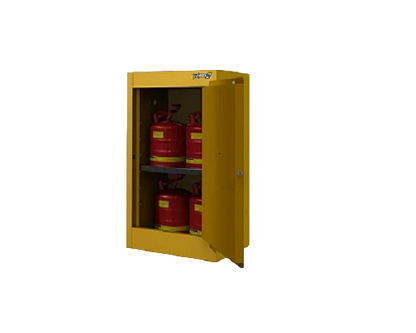 SAFETYSTAR - FM1D15G Flammable Safety Cabinet 15 GAL, 1 Door 1 Shelf