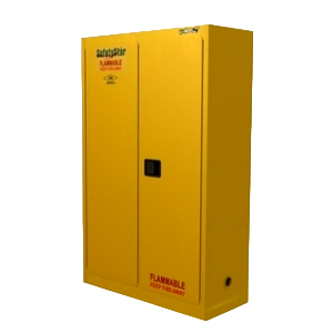 SAFETYSTAR - FM1D45G Flammable Safety Cabinet 45 GAL, 2 Doors 2 Shelves