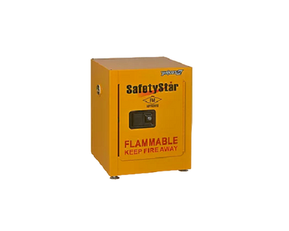 SAFETYSTAR - FM1D4G Flammable Safety Cabinet 4 GAL, 1 Door 1 Shelf