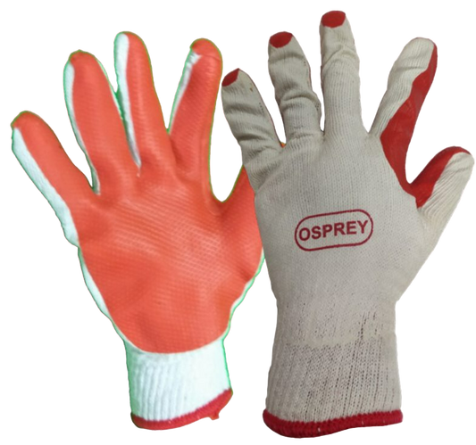 OSPREY - Rubber Coated Glove (12 prs/doz)