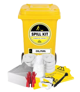 OSS - Oil/Fuel 100LOK Wheeled Spill Kit 120L