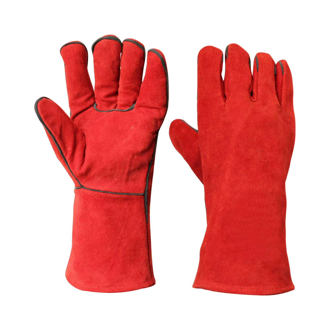 SUPER SUN - Welding Glove Red (12 prs/doz)